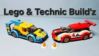 Building Lego City (60256) Racing Cars!
