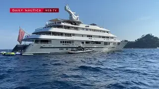 Il megayacht BOADICEA a Portofino