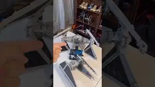 Lego tie interceptor ￼comparison #starwars #legosets #lego #lego501st