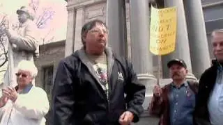 Bradford County Concerned Citizens  having a peaceful tea party.
