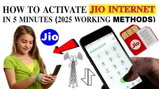 How to Activate Jio Internet in 5 Minutes (2025 Working Methods)