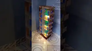how to make cardboard building