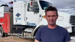 Rick Sterling, Mobile Diesel Equipment Repair - Machinery Partner Service Tech Interview