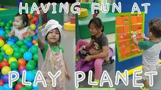 KIDS HAVING FUN AT PLAYPLANET!!