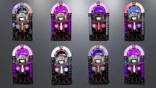Strausser Jukebox LED organ
