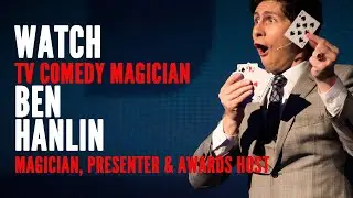 Ben Hanlin -  Magician, Awards Host and Team Building Speaker