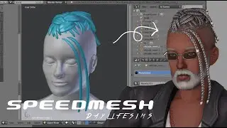 Daylifesims - Speedmesh - Gavin Hairstyle