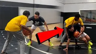 1V1 Vs. R2BBALL (FLIGHTS TRAINER) *IT GOT PHYSICAL*