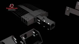 300watt NextGen LED Parking Lot Light