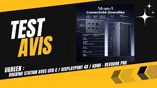 🥇 UGREEN - Docking Station avec USB C / DisplayPort 4K / HDMI - Revodok Pro - Test & Avis (2026)