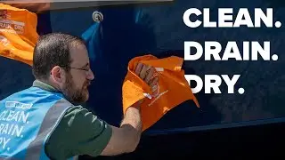 Clean. Drain. Dry.