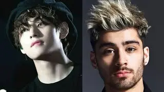 BTS v vs Zayn Malik | Kimteahyung vs Zayn Malik who is best comment #bts #v #kimteahyung#zayn#shorts