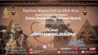 PAGELARAN WAYANG KULIT DALANG KI PANGGUNG BAYU AJI LAKON ABIMANYU PALAKRAMA