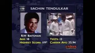 1991 - Australia 🇦🇺 vs India 🇮🇳 2nd Test @Melbourne | Bruce Reid 6/66 & 6/60.