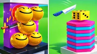 Slice All vs Slicer Knife - Very Satisfying and Relaxing ASMR Slicing Game