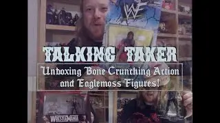 Unboxing Vintage WWF Bone Crunching Figures + WrestleMania 25 Eaglemoss Hero Collector