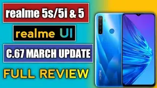 Realme 5s/5i & 5 New March Software Update | New March Software update in realme 5s / 5i & 5
