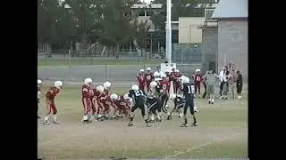 Anselmo Torres III / Willcox Middle School / 8th Grade Football 1994