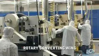Entrocomponent Solutions (ECS) - Cleanroom Tour NEW - Custom Die Cut Components
