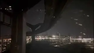 Mitfahrt im Sky Train vom DUS von Flughafen Bf. bis Terminal C, 07.03.2024