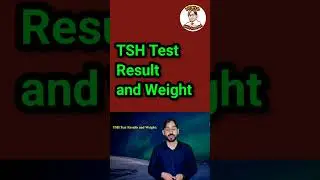 TSH Test Result & Weight | #shorts