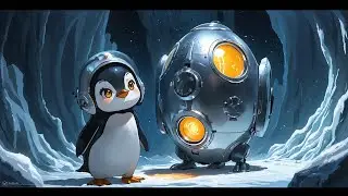 The Penguin and the Spaceship Who Danced on Saturn&rsquo;s Rings | Cosmic Adventure Story for Ages 6-10