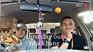 First day out muckbang!!