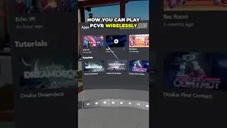 How to Play PCVR Wireless on Meta Quest 3