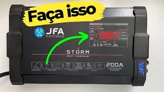 💵Qual Fonte Automotiva comprar JFA STORM como operar suas FUN&Ccedil;&Otilde;ES modo de carregar, medidor CCA, SPL