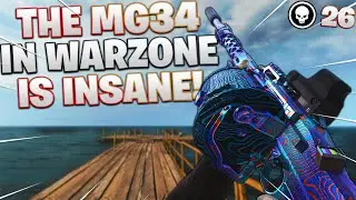THE BEST MG34 SETUP in WARZONE! (It&rsquo;s Insane) | 26 Kill Solo Win