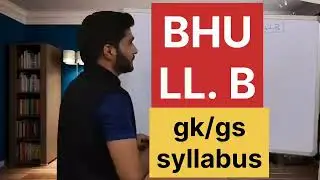 BHULL. B GS/GK SYLLABUS in short.