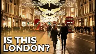 A Christmas Night in London 🎄✨ | Downtown Vibes You Have to See