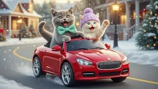 Mama Cat Sells Chicken Soup to Make Her Kittens’ Dream Come True 🚗💛