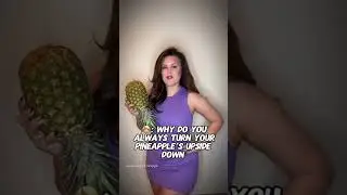 upside down pineapple #upsidedownpineapple #upsidedownpineapples #pineapple
