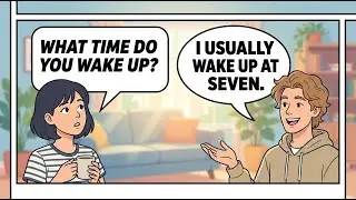 Real Life English Conversation Practice: Daily Routine Questions
