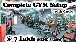 Complete Gym Setup Under 7 Lakh With Cardio - Commercial Gym Setup in India