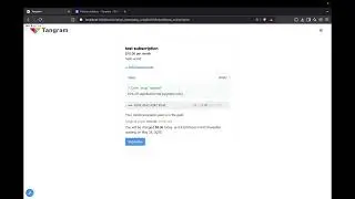 How to use Promos on Subscriptions in Tangram