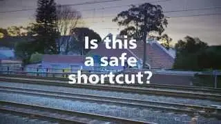 Rail Safety Week 2015: Is this a safe shortcut?