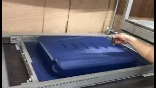 Suitcase forming machine