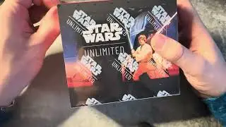 STAR WARS UNLIMITED BOX OPENING #1!