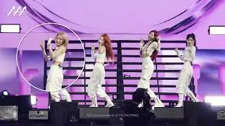 ITZY cute minor mistake at AAA 2023 performance