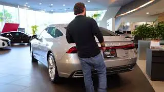 Audi A7 2022 года | Система бесключевого доступа