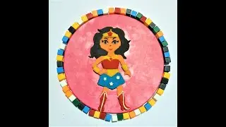 #DIY Clay model of #WonderWoman | Young Diana Prince