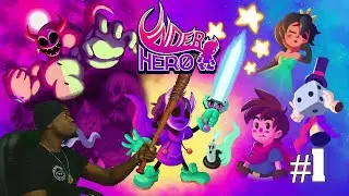 THEY SAY IT'S LIKE PAPER MARIO | Underhero #1 | Nintendo Switch