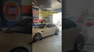 Supercharged E46 M3- #m3#bmw #dyno #supercharged