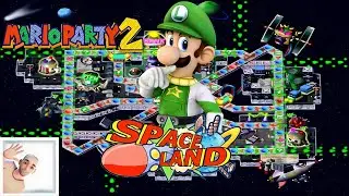 To Infinity And Beyond! Mario Party 2 (N64) Space Land Board