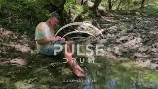 Многотональный Глюкофон Pulse Drum импровизация музыка для медитации Ханг Пульс Драм Хендпан
