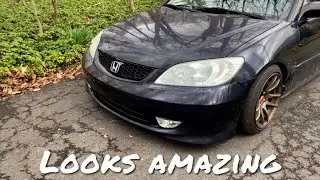 EASILY INSTALLING FOG LIGHTS AND GRILL ON EM2 CIVIC!