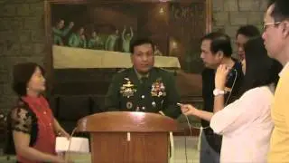 ARMY CHIEF LTGEN NOEL COBALLES PORMAL NA ACTIVATED ANG LIGHT REACTION REGIMENT BILANG COU
