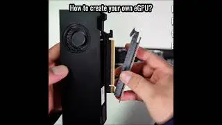 How to create your own eGPU?